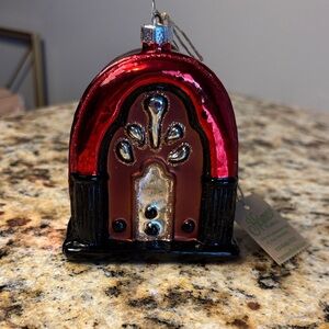 NWT Old Time Vintage Radio Christmas Ornament dated